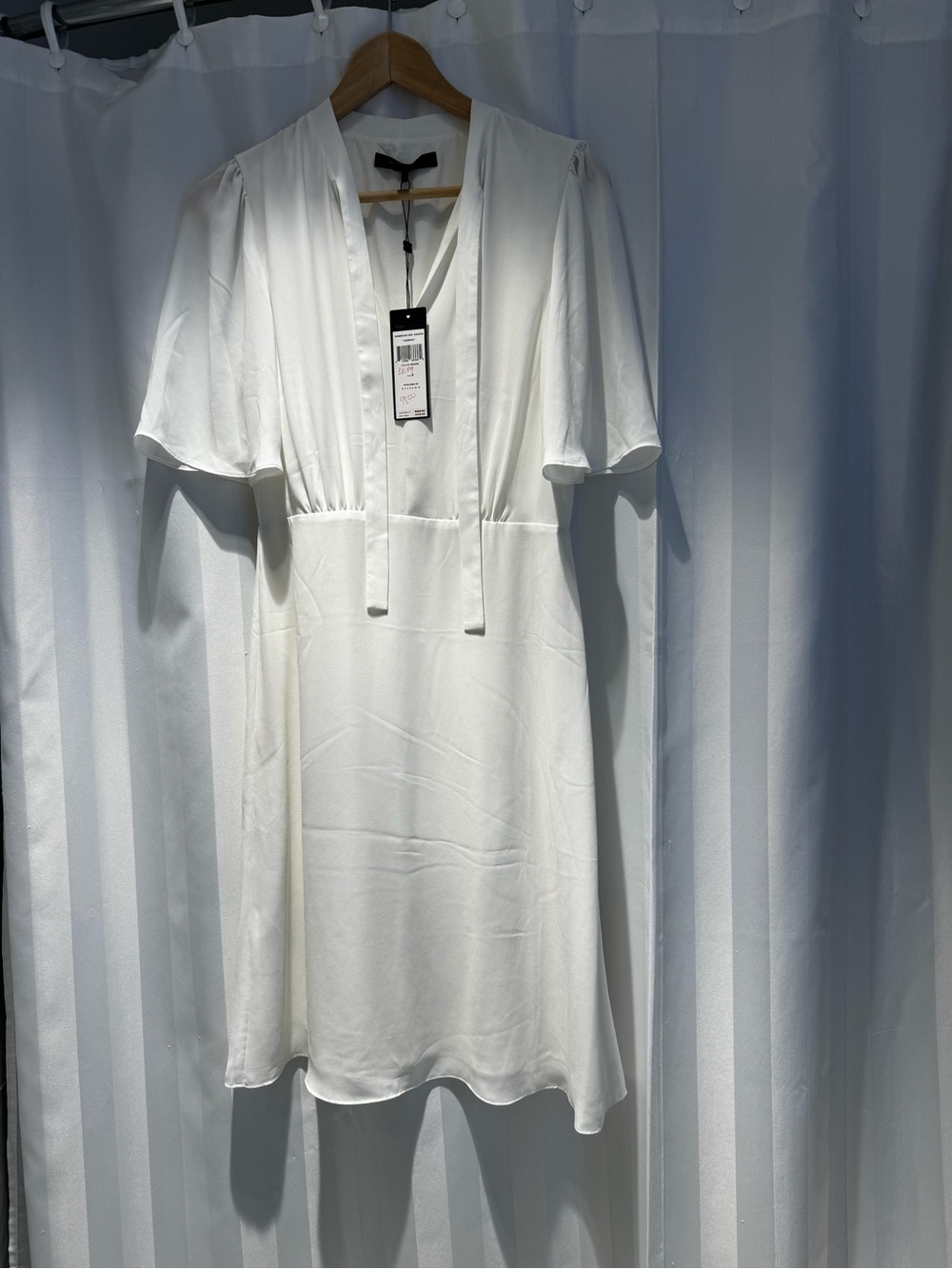 BCBGMaxAzria White 'Adrina' Dress with Tag